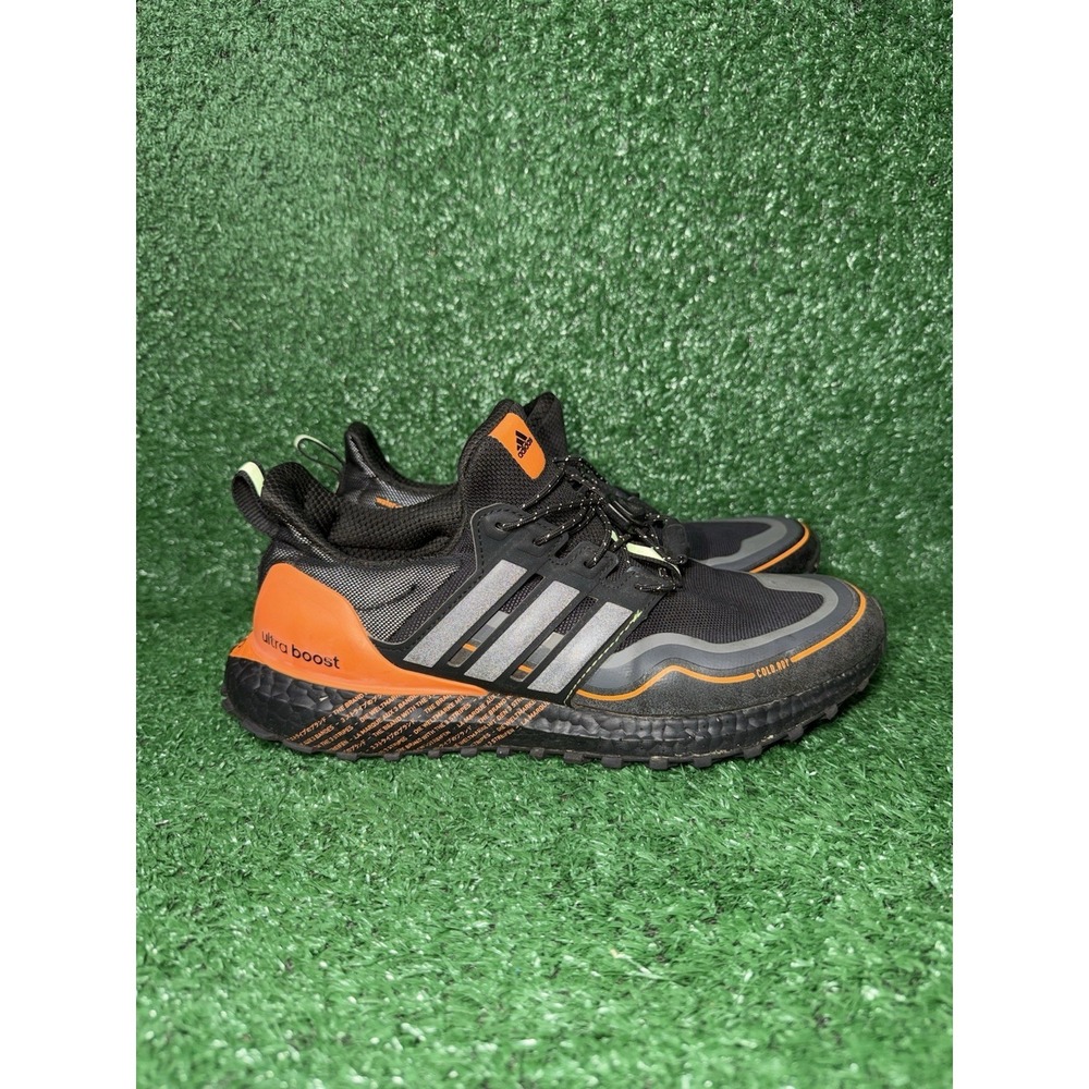 Adidas Ultraboost C.RDY DNA Black Orange Running Sneakers G54860 Mens Size 7.5